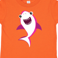 thumbnail image 4 of Inktastic Cute Shark, Little Shark, Pink Shark Boys or Girls Toddler T-Shirt, 4 of 5