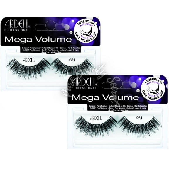 Ardell - 1 Pair - 3D Mega Volume #251 x 2