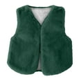thumbnail image 1 of Blekii Manteau Sans Manches Automne Hiver, Gilet pour Enfants Mi-Long Chaud, Superposition Automne, Tenue d'Hiver, Sortie Formelle, Veste Décontractée, Voyage, Événement Spécial, Mode Saisonnière, 1 of 3