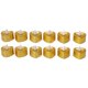 thumbnail image 2 of Velas De Té, Galvanoplastia Cálida 12 Piezas Luces LED En Forma De Vela Oro Romántico Para Boda ANGGREK Otros, 2 of 8
