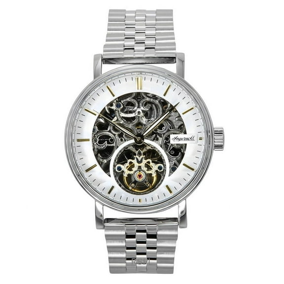 Ingersoll The Charles Stainless Steel Silver Skeleton Dial Automatic I05803B Men's Watch