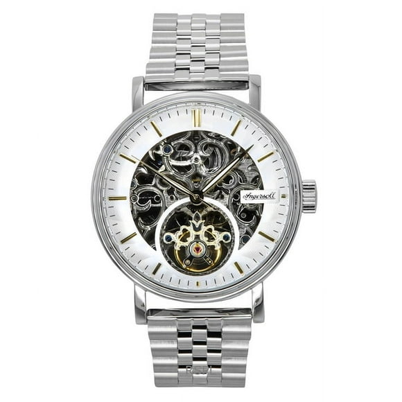 Ingersoll The Charles Stainless Steel Silver Skeleton Dial Automatic I05803B Men's Watch