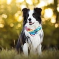 thumbnail image 5 of PhooArto Colorful Donuts in galaxy Dog Bandanas, 2 Pack Soft Washable Pet Scarf Triangle for Large Dogs Puppies and Cats, 5 of 7
