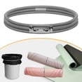 thumbnail image 4 of veasfak Trash Can Rubber Band Adjustable Garbage Can Band for Office Tablecloth Yard dark gray 70cm, 4 of 8