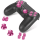 thumbnail image 5 of Botones de metal para Dual Shock, Thumbsticks de metal de aluminio Empuñadura analógica y botones de bala para controlador PS4 Xemadio 2033366-5, 5 of 9