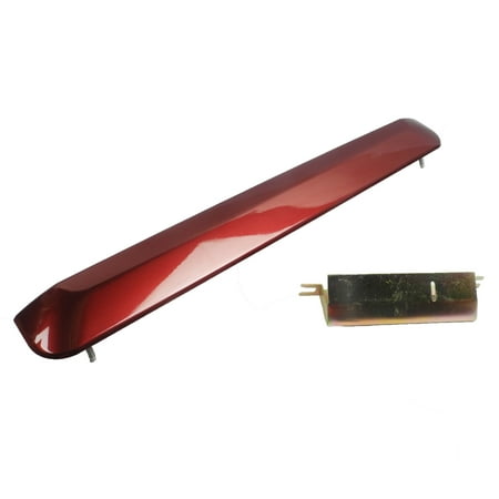 Rear Door Garnish For 04-06 Scion xB Tailgate Primered Hatch Door Handle Garnish 3Q3 Salsa Red Pearl 04 05 06 ()