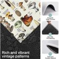 thumbnail image 3 of Brown Mushroom Label Light Pattern Kitchen Rugs Sets Of 3,Kitchen Runner Rugs Non Skid Washable,Decorative Kitchen Floor Mats for Kitchen,Sink,Laundry,17"x30"+ 17"x47" + 17"x59", 3 of 6