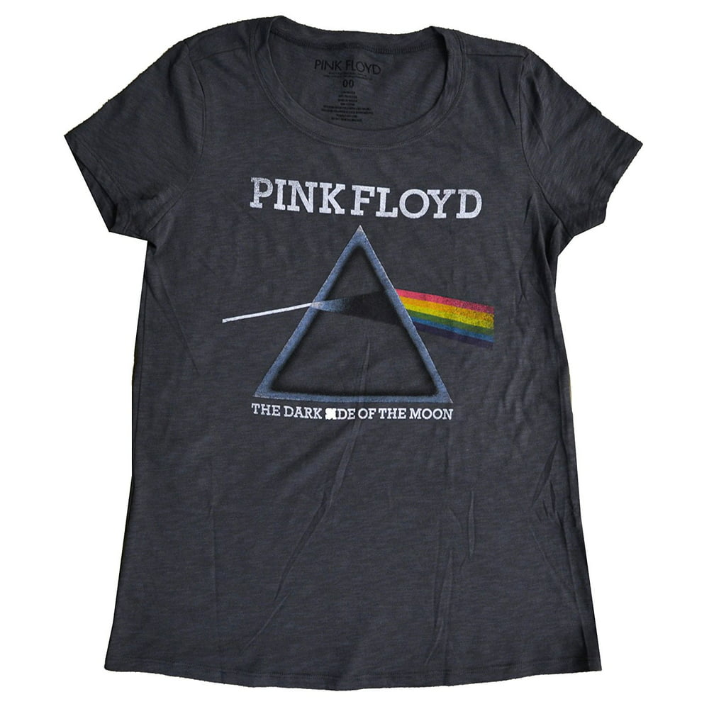Pink Floyd - Women's Pink Floyd Scoop Neck Tee (Size: 0) - Walmart.com ...