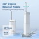 thumbnail image 2 of SCSYV Water Flosser [Mini Cordless Portable] Oral Irrigator Water Teeth Cleaner Pick, Telescopic Wat, 2 of 5