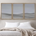 thumbnail image 2 of IDEA4WALL Framed Canvas Print Wall Art Set Pastel Watercolor Minimal Mountain Landscape Nature Abstract Art Contemporary Decorative for Living Room, Bedroom, Office - 16"x24"x3 Natural, 2 of 5