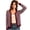 Wine women striped cardigan a1, variant on thefmos Women's Fall Long Sleeve Button Down Open Front Cardigan Striped Casual Knit Tops Dressy Basic Coats for Winter Vacation Outfits, White S