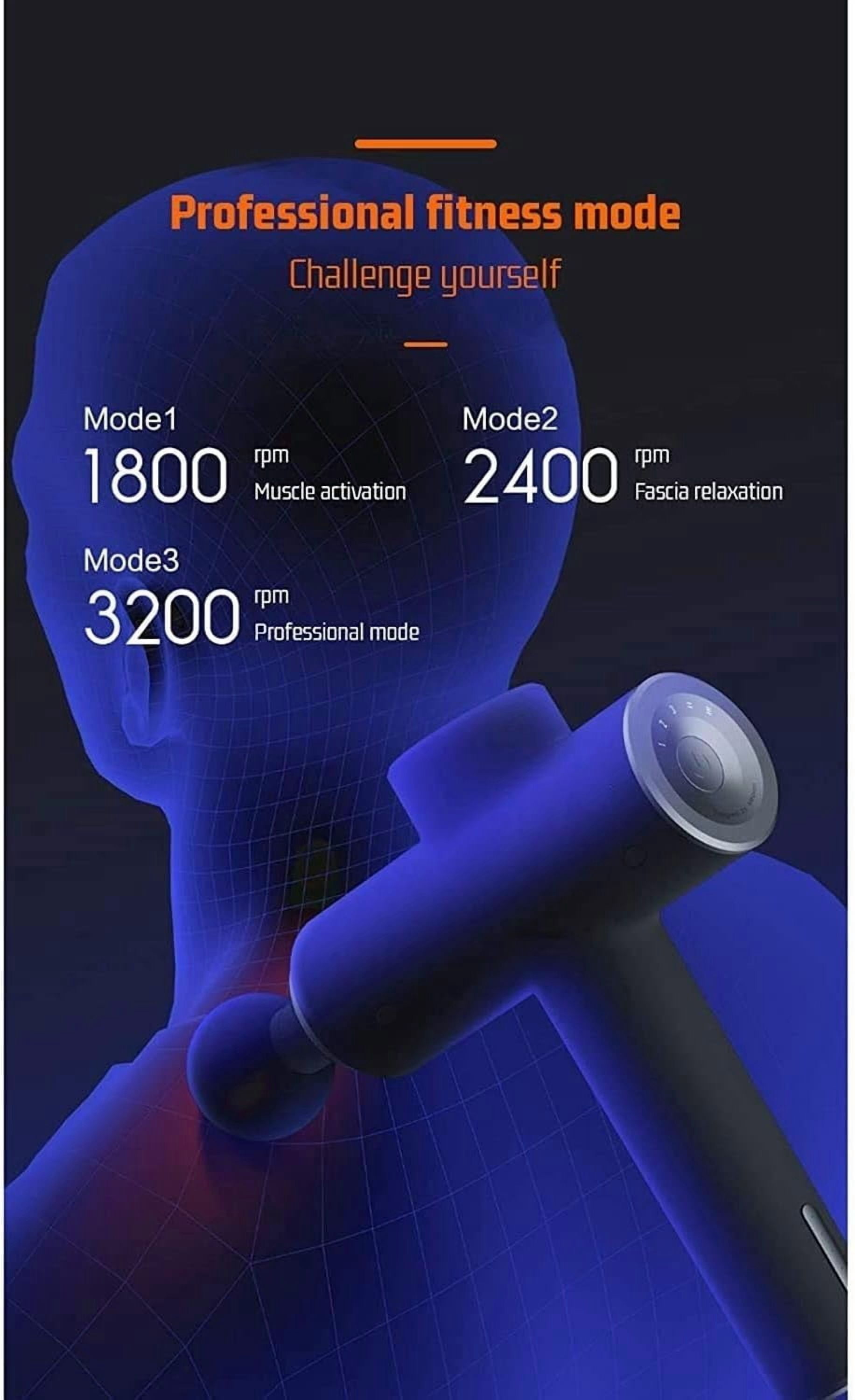 Percussion Muscle Massage Gun, Portable Deep Tissue Body Relaxation Massager
