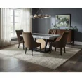 thumbnail image 4 of Comedor Moderno 6 Sillas Tapizadas + Mesa Mármol con Detalle Iluminado Elegante, 4 of 4