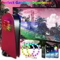 thumbnail image 6 of Console Plate with Vent and RGB LED Light Stripfor PS5 , Accessories 400+ Effects LED Light Ring Console Cover for PS 5, Side Plate for PS5 Hard Shockproof Anti-Scratch Shell, 6 of 7
