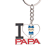 thumbnail image 1 of Cultural Europea nacional griega uu El soporte del llavero de metal del llavero ama a papá, 1 of 3