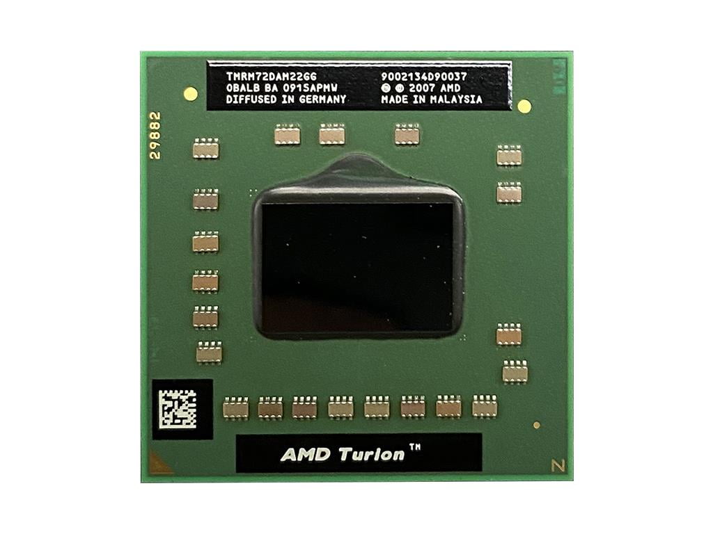 TMRM72DAM22GG AMD Turion X2 RM-72 Dual-core 2.1GHz Mobile Processor 