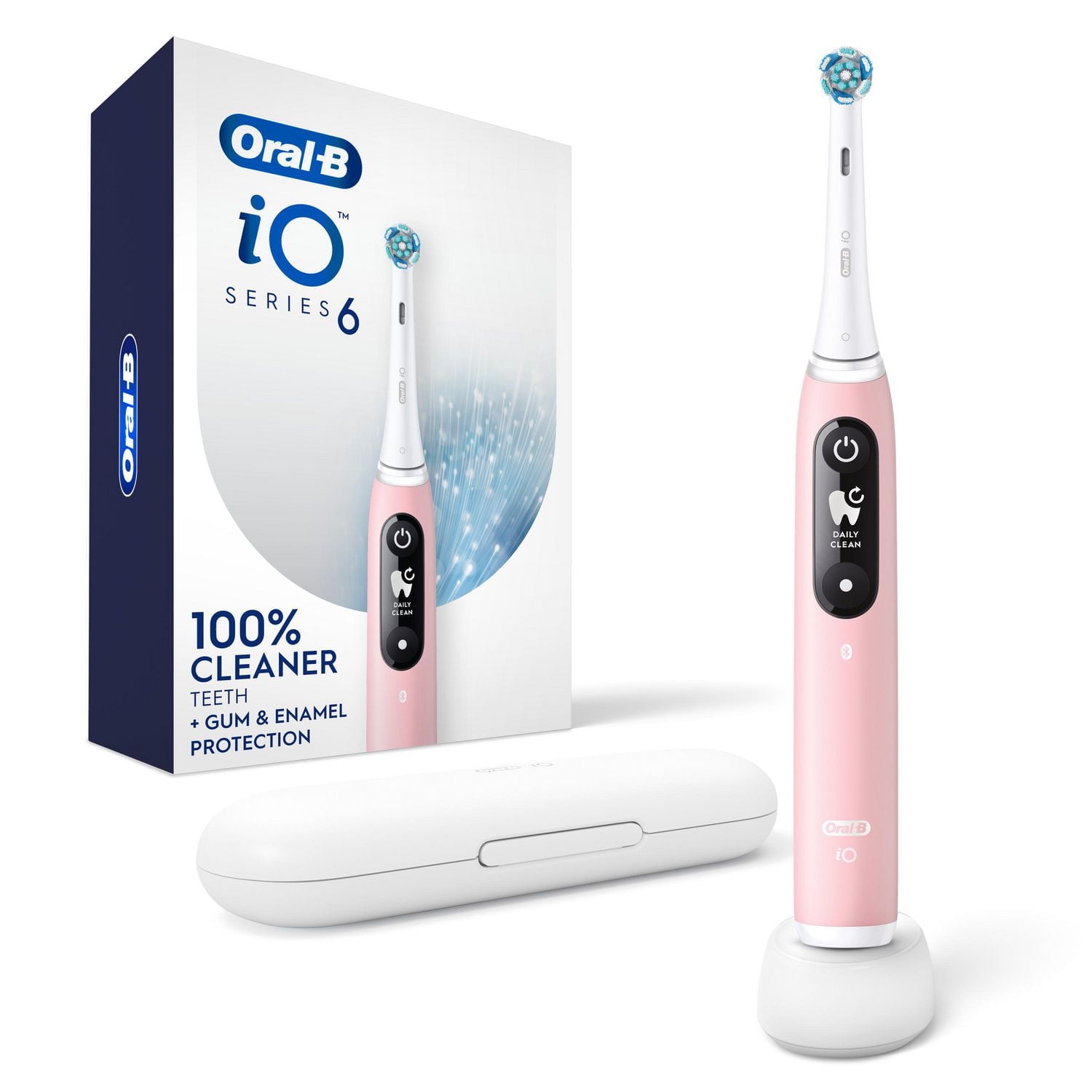 Oral-B iO Series 6 ホワイト　ブラシヘッド１本 Oral-B iO Series 6 Smart Electric Toothbrush - Grey Opal