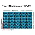 thumbnail image 3 of Homewish Kawaii 3D Seal Fabric by the Yard 2 Yards for Kids, Cute Ocean Animal Sewing Fabric, Cartoon Sealife Theme Fabric for Sewing, Lightweight Room Decor, 3 of 6