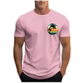 thumbnail image 1 of Eres Más Que una Camisa de Puntuación de Prueba Nueva Moda Casual Hombres Imprimir Camiseta Deportiva Manga Corta Blusas de Cuello Redondo, 1 of 1