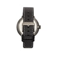 thumbnail image 2 of Simplify The 7100 Leather-Band Watch W/Date - Black/Yellow, 2 of 3
