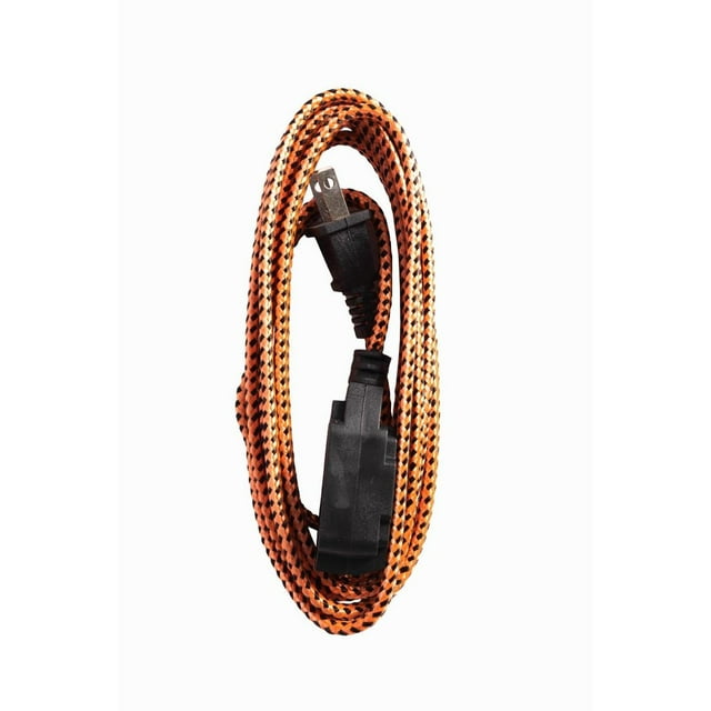 Extensión Eléctrica Hdx 2X16 Awg 3M Negro Naranja