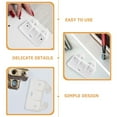 thumbnail image 2 of Lefu 10 Pcs Commode Armoire Tiroir Glissières Rails de Guidage avec Vis, 2 of 8