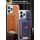thumbnail image 4 of Adecuado para iPhone15 Series Invisible plegable soporte magnético tarjeta bolsa teléfono caso para iPhone 14 13 Pro Max (marrón oscuro, para iPhone14Pro), 4 of 4