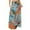 Light Blue, variant on WTOBBY Women's Floral Print Flowy Maxi Skirt Bohemian Style Casual Summer Beach Long Skirt Elastic Waist Lightweight Tiered Pleated Skirt with Drawstring Waist,Light Brown S