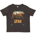 thumbnail image 3 of Inktastic Utah Vacation Bear Silhouette Boys or Girls Toddler T-Shirt, 3 of 5