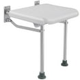 thumbnail image 4 of Folding Shower Seat, Wall Mounted Fold Down Shower Bench with Shower Head Slot& Non Slip Pads, Bathtub Stool Seat for Handicap, Disabled, Seniors, Elderly, 4 of 6
