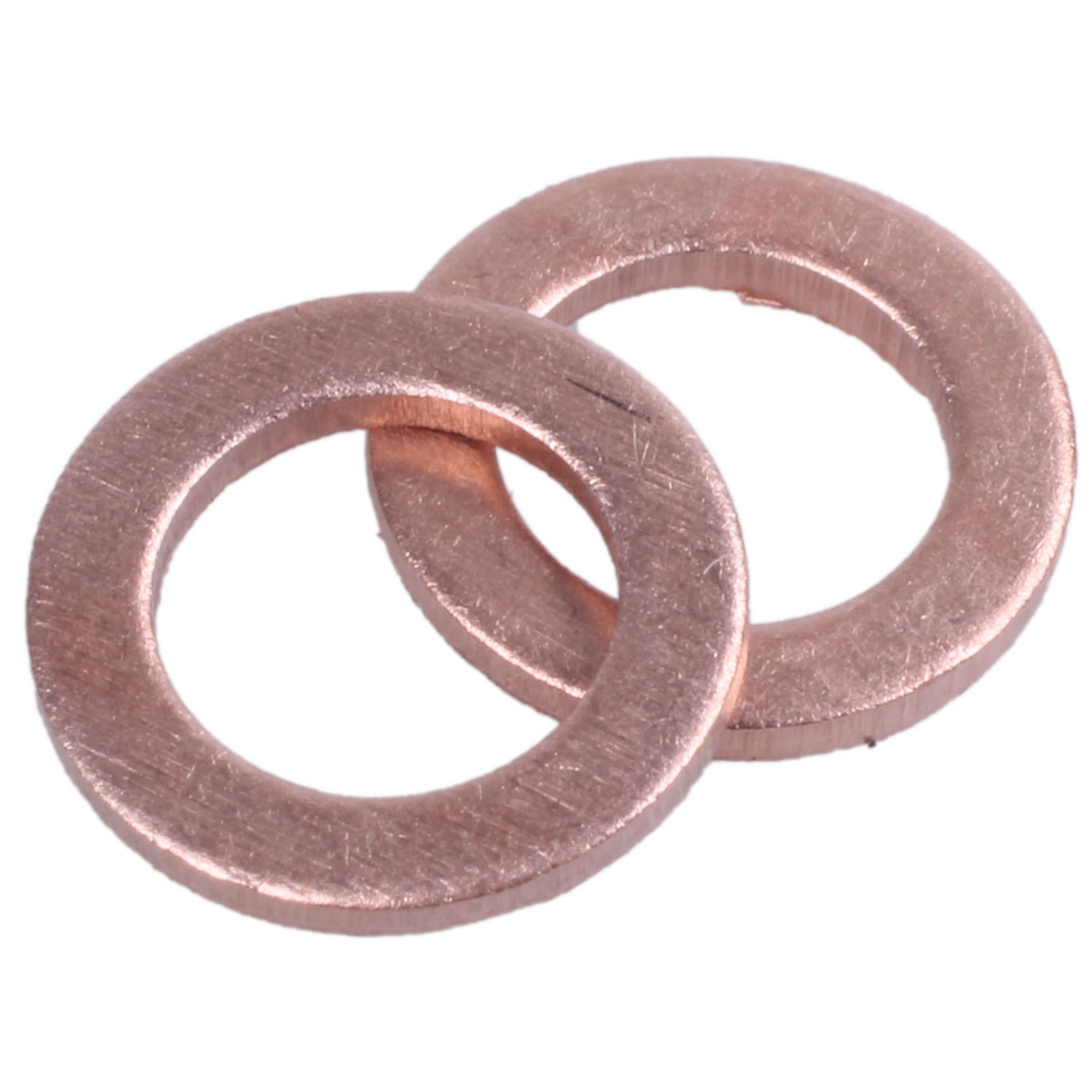 10 Rondelles Plates En Cuivre – 6mm X 10mm X 1mm, Pour Joint étanche