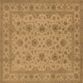 thumbnail image 1 of Ahgly Company Indoor Square Oriental Brown Traditional Area Rugs, 7' Square, 1 of 4