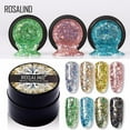 thumbnail image 4 of HHBEAUTY Reflective Gel Nail Polish, Reflective Diamond Nail Glitter Gel Polish, Sparkly Summer Color Gel Polish Holographic Glitters Shiny Gel Polish UV Lamp Required, 4 of 7