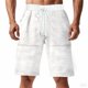 thumbnail image 3 of Pantalones cortos ligeros con cintura elástica para hombre: informales, verano, deportes al aire libre, secado rápido, 3 of 5