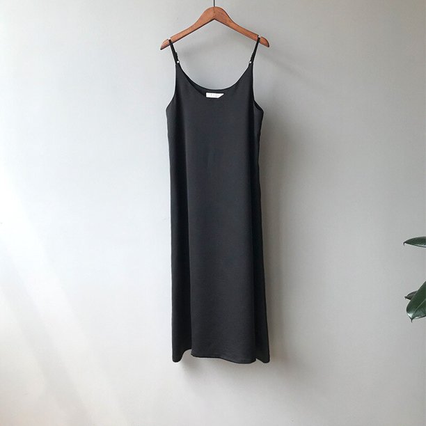 Primavera Verano 2023 mujer vestido sin mangas Casual satén Sexy camisola elástica mujer hogar playa vestidos cuello en V camis sexy vestido Tan Jianjun unisex
