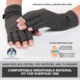 thumbnail image 5 of Original Anti-Arthritis Gloves - Heat And Compression For Rheumatoid Arthritis & Osteoarthritis Pain Relief - Men & Women, 5 of 5