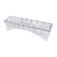thumbnail image 1 of Caja de almacenamiento de peines guía Caja de almacenamiento 10 ranuras Compacto Ligero Artículos esenciales de peluquería Transparente, 1 of 8