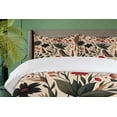 thumbnail image 4 of Ambesonne Autumnal Duvet Cover Set, Cozy Fall Feminine Art, Queen, Champagne Ginger, 4 of 6