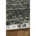thumbnail image 5 of Linon Evolution Trellis Vintage Polyester 8' Round Rug in Gray, 5 of 6