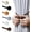 Coffee Dark, variant on Minzimin Magnetic Curtain Tiebacks, Curtain Ties, No-Drill Holdbacks