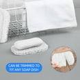 thumbnail image 5 of FacoFaco 4 Pcs White Clear Soap Holder Pad, BPA-Free Soap Lifting Pad for Bar Soap, 5 of 7