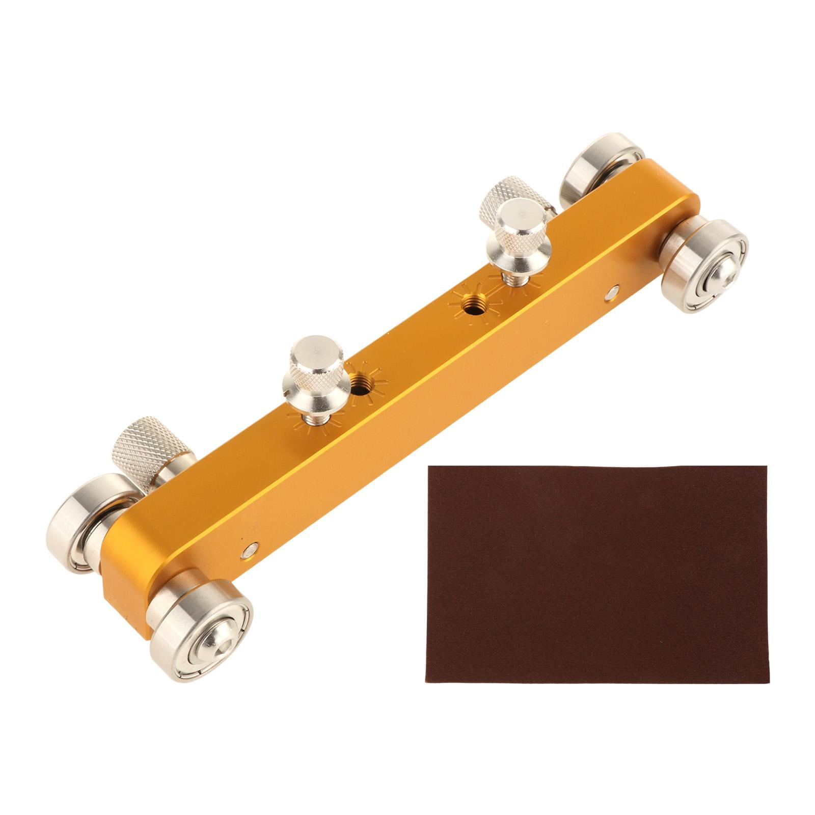 Luthier Guitar Tool Bridge Nut Sander Aluminum Alloy Precision for Electric Acoustic Classical Repairs