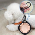 Portable Folding Bowl for Small Pets, Flexible Rubber Travel Container ...