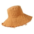 thumbnail image 2 of Holzlrgus Bucket Hats for Women Wide Brim Summer Travel Packable Cotton Bucket Beach Sun Hat UPF 50+, 2 of 3