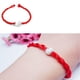 thumbnail image 1 of FOMIYES Roja De Para Mujer Con Amuleto Plateado Ajustable Símbolo De Suerte Y Protección, 1 of 8