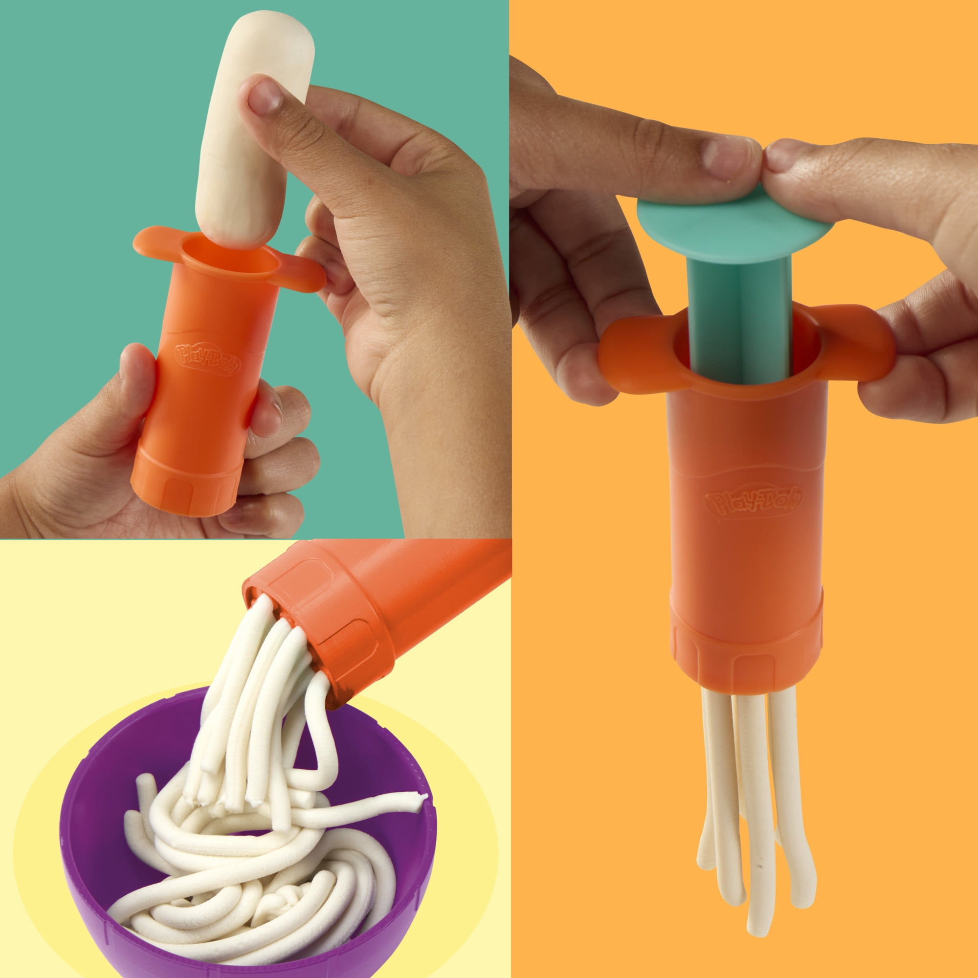 Play-Doh Wok & Wonton 8-Piece Kitchen Playset for Kids 3+