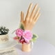 thumbnail image 1 of Flor de muñeca de rosa 3D - Accesorios para damas de honor de boda, suaves, cómodos, gruesos y duraderos, con todo el color para ceremonias y fiestas, 1 of 3