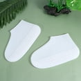 thumbnail image 3 of OUNONA Silicone Shoe Covers for Rain and Outdoor Portable Waterproof and Antislip 1pc, 3 of 8
