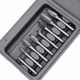 thumbnail image 2 of 8pcs 6mm Shank Tungsten Carbide Double Cut Rotary Burr Set for Woodworking Engraving Grinder Carving Milling Cutter Set, 2 of 4