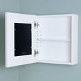 thumbnail image 2 of Fox Hollow Furnishings Wall-Mount Compact Picture Perfect Medicine Cabinet - 15 3/4" H x 13 3/4" W, 2 of 3